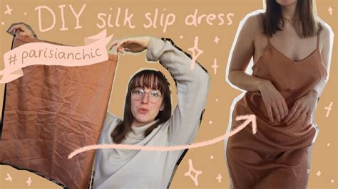 This video is in collaboration with the lovely natasha from @natashar0se! DIY silk slip dress (aka me wishing i was a chic parisienne) - YouTube