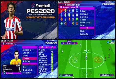 This psp game can be played on your android. PES 2020 PPSSPP Chelito V7 Peter Drury Commentary - Syarafina