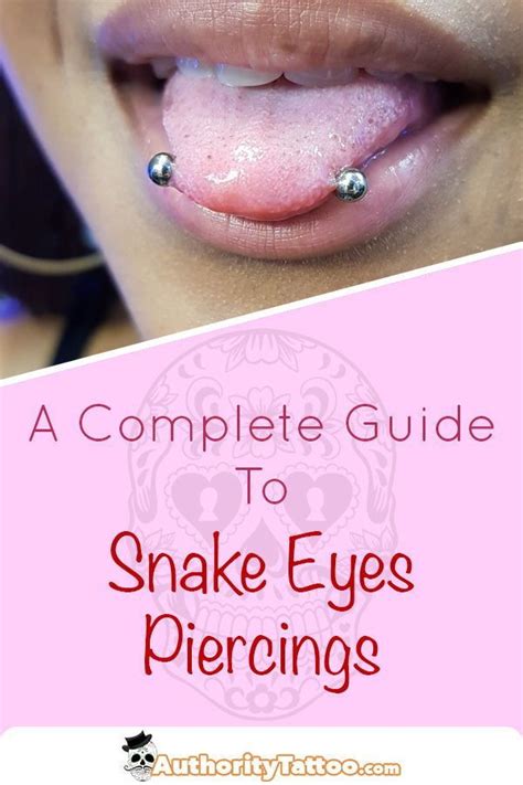 Es erhielt diesen namen aufgrund jener ähnlichkeit mit echten schlangenaugen. Snake Eyes Piercing - Ultimate Guide With Images (With ...