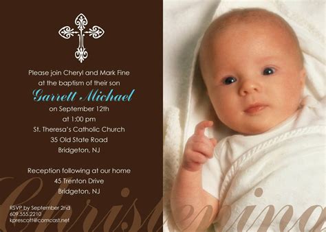 Celebrate your child's milestone with baptism invitations from shutterfly. Free Printable Baby Boy Invitations