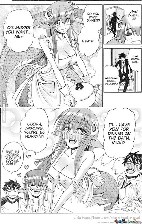 Everyday life with monster girls) is a manga by okayado, expanding from his highly popular short comics. Monster Musume No Iru Nichijou by risefire - Meme Center
