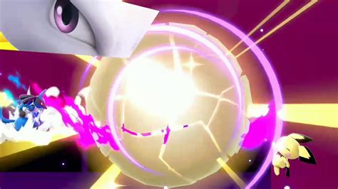 This allows you to send a team up to the internet to be downloaded and it also downl;oads a team that will crop up while you are battling in the battle tower. Super Smash Bros Ultimate - Pokemon Battle - YouTube