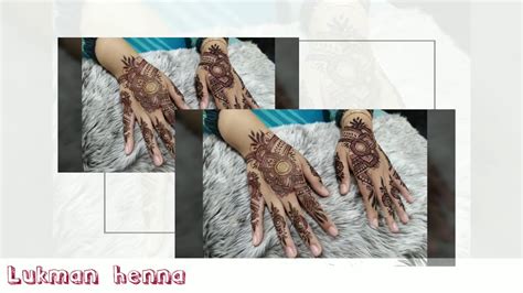 Malam bainai, henna pernikahan, henna pengantin. Tutorial Henna wedding simple || henna pengantin - YouTube