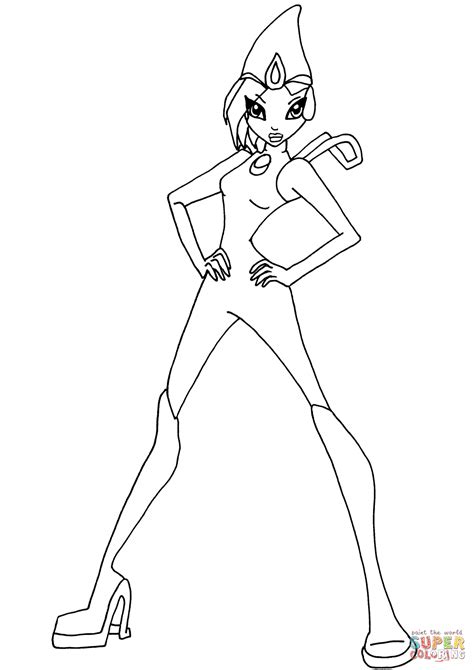 You can down load this. Tecna Winx coloring page | Free Printable Coloring Pages