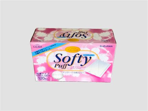 Softy Puff Cotton Pads for Face care India - Suzuran Sanitary Goods Co. Ltd