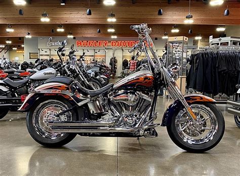 Harley davidson fatboy terminator motorcycle photos. 2006 Harley-Davidson® FLSTFSE2 Screamin' Eagle® Softail ...