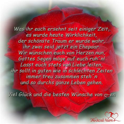Gratulation zur hochzeit. Die 10 schönsten Glückwünsche ...