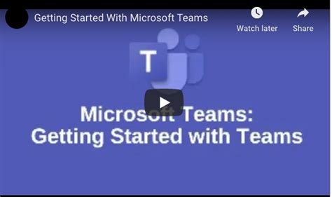 May 21, 2021 at 3:22 p.m. Getting Started With Microsoft Teams?