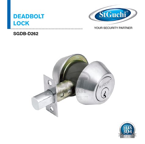 By continuing to use aliexpress you accept our use of cookies (view more on our privacy policy). St Guchi SGDB-D262 SS Double Cylinder Deadbolt Lock | Key ...