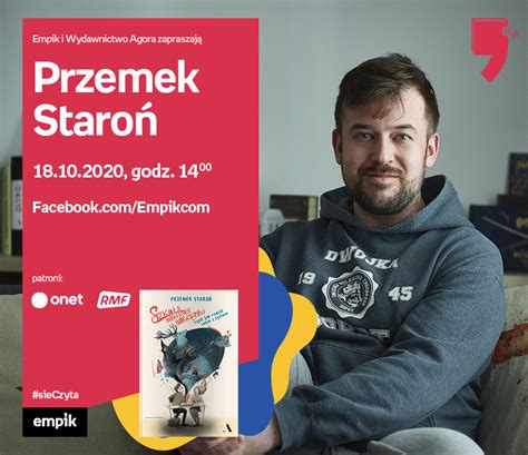 Kandydatura lidii staroń na rpo miała sprawić kłopot opozycji. Przemek Staroń - Premiera | Wirtualne Targi Książki. # ...