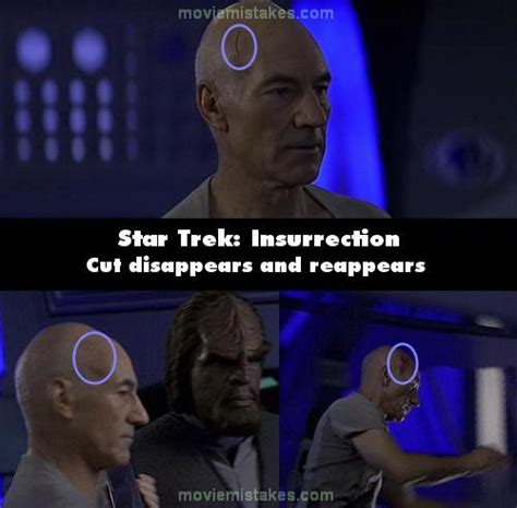 Star Trek: Insurrection (1998) mistakes