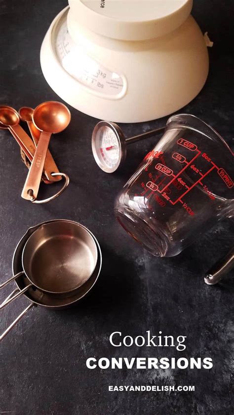 Check spelling or type a new query. Cooking Conversions that All Cooks Need - Easy and Delish