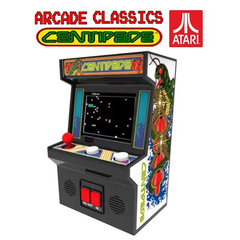 The 2600 was typically bundled with two joystick the atari 2600 was wildly successful during the early 1980s. Atari Arcade Classics Centipede Maquina De Juego Con ...