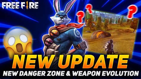 And no one uploaded it here New Update 🤫 Free Fire New Danger Zone Weapon Evolution ...