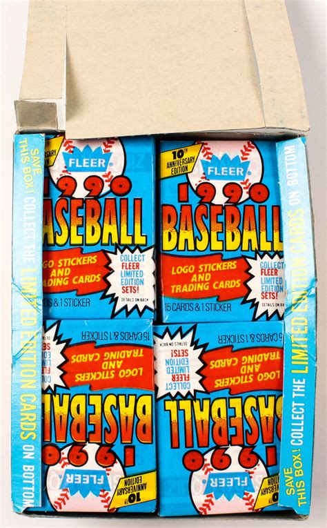 Both came with separate boxes, although high series packs have a mix of all 550 cards. 1990 Fleer Baseball Wax Box of (36) Packs | Pristine Auction