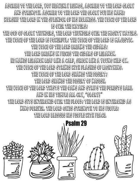 Tried and true coloring pages. Psalms 21 -30 - FREE PRINTABLE PSALM ADULT COLORING PAGES ...