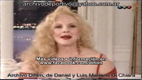 No sé qué significa objeto sexual. DIFILM Libertad Leblanc con Susana Gimenez (1998) - YouTube