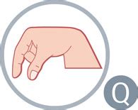 Letter q in sign language. Free American Sign Language Clipart - Clip Art Pictures ...