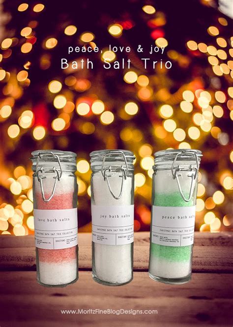 Make this year's valentine's day special with these cute romantic valentine's day gifts for boyfriend. Holiday Bath Salt Trio | Girlfriend gifts, Handmade gifts ...