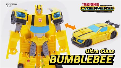 Where do i stream transformers: Transformers : Cyberverse Ultra BUMBLEBEE! car Robot toy ...