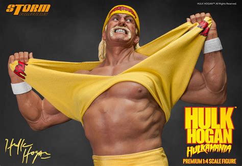 Beautiful 'hulk hogan' poster print by eden design printed on metal easy magnet mounting worldwide shipping. WWE Wrestling Statue 1/4 Hulk Hogan Hulkamania 49 cm