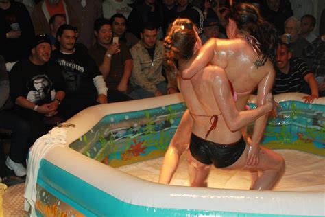 Jelqing can be done normally or in hot water. Bikini Baby Oil Wrestling @ Club Cal Neva | Bikini Baby ...