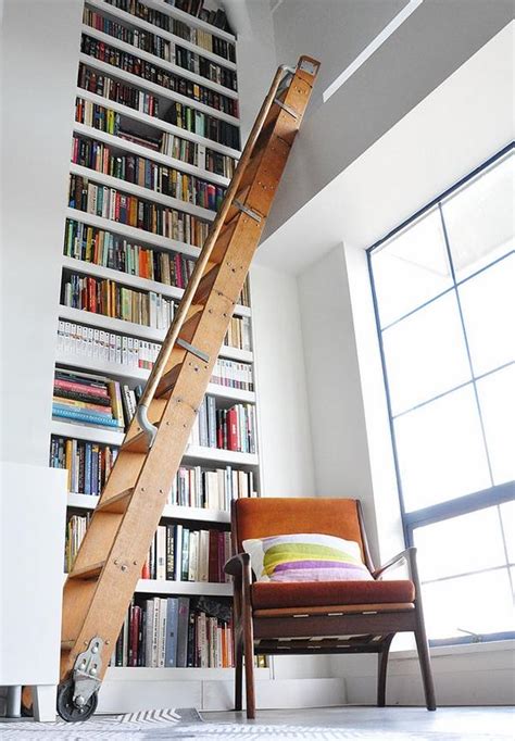 Fds ladders are typically used for. Rolling ladder ideas - creative interiors and furniture ideas