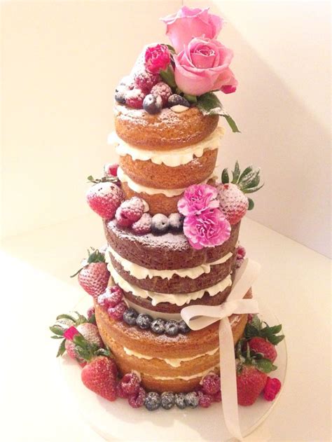 Find more cake and baking recipes at bbc good food. Fresh and pretty three tier Mary Berry Cake #nakedcake #weddingcake #vanillapodbakery | C a k e ...