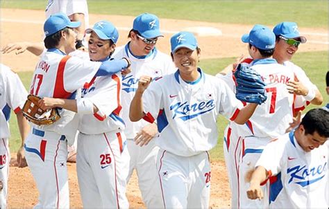 한국 외에 미국, 일본, 이스라엘, 멕시코가 본선 진출을 확정했다. 부활한 '국민타자' 이승엽 , 일본 잡았다 - 오마이스타