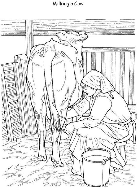 Colorists will love to relax with these 31 idyllic scenes, which capture the peaceful sights of country locales. Farm Coloring Pages (6 of 32) | Farm animal coloring pages ...