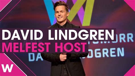 Melodifestivalen's host of 2018 will be david lindgren. David Lindgren to host Melodifestivalen 2018 — Is he a ...