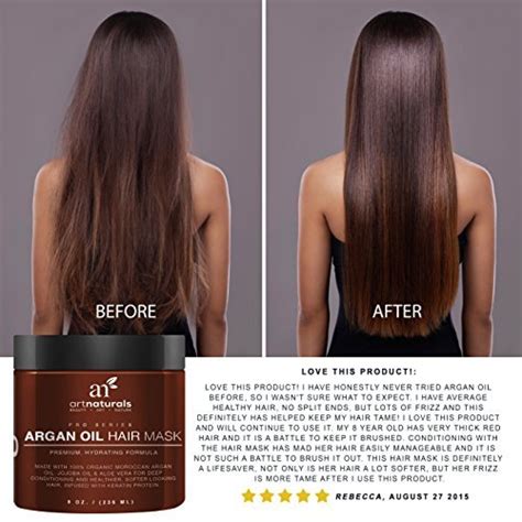 This deep conditioner is the ultimate fix for dry hair. Art Naturals Argan Oil Hair Mask, Deep Conditioner 8 Oz ...
