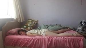MASTURBATION WITH CLOTHES ON - REAL ORGASM