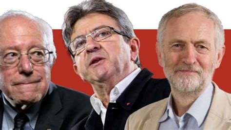 Jlm ne tweete pas en personne. Mélenchon, Corbyn, Sanders, … Echte socialisten terug ...