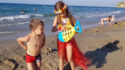 Check spelling or type a new query. Kids playing on the beach. Video from KIDS TOYS CHANNEL ...