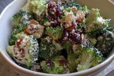 Make it ahead of time and serve it chilled. Broccoli Raisin Salad With Cashew Dressing. | Broccoli ...