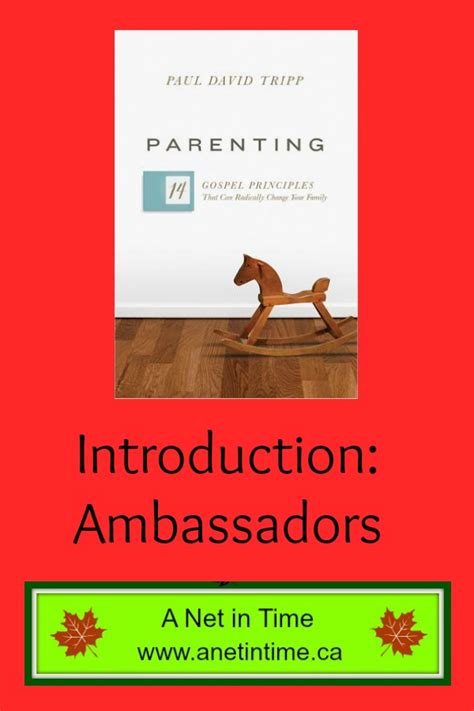 Book Series: Parenting - be an ambassador parent - A Net ...