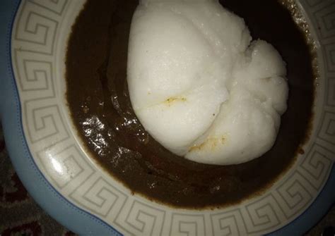 It may take 40 mins to get a soft grits (dambun shinkafa). Tuwo miyan kuka Recipe by Ummu Hibbah - Cookpad