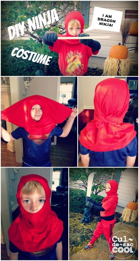 Diy teenage mutant ninja turtle masks. DIY NINJA COSTUME | CULDESACCOOL.COM | Diy ninja costume, Ninja costume, Ninja costume kids