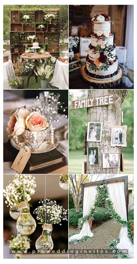 Easy to set up and take down this is one wedding decoration which everyone can offer. 30 Most Popular Rustic & Vintage Wedding Ideas for 2020 | Wedding themes rustic, Rustic vintage ...