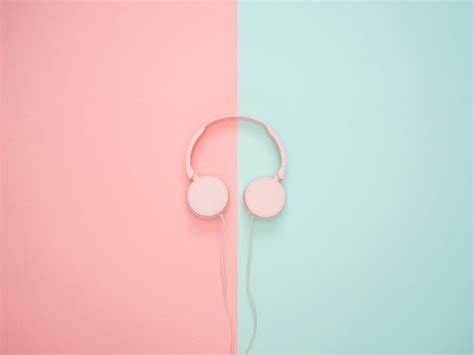 Desktop wallpapers hd pink nature #3207. Download wallpaper 800x600 headphones, minimalism, pink ...