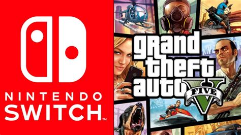 The current version of v wouldn't fit on the switcj cartridges but it was on the. GTA 5 Nintendo Switch? - YouTube