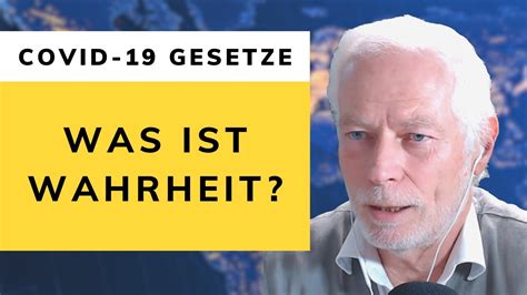 Die kommende hauptversammlung der facc ag am 26. COVID-19 Gesetze: Was ist Wahrheit? (COV3) - YouTube