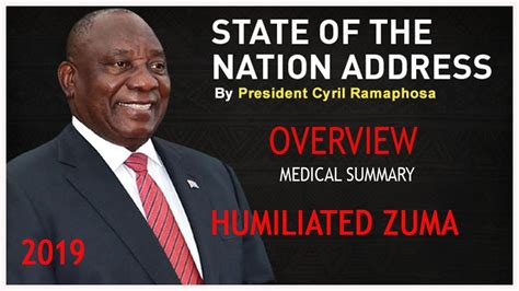 Officially, the protocol for anybody addressing a former president is to use the last office they held for which more than one person is in office at the same time (the reasoning being that calling. STATE OF NATION ADDRESS 2019 overview || SONA 2019 summary ...