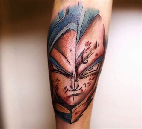 Vegeta from dragon ball z by holly for inkden tattoo. My new Dragon Ball Tattoo : dbz
