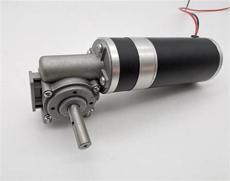 Low voltage motors get used with drivers optimized to handle them. Micro High Voltage 90V Low Rpm DC Gear Motor With Encoder , Worm Gear Motor