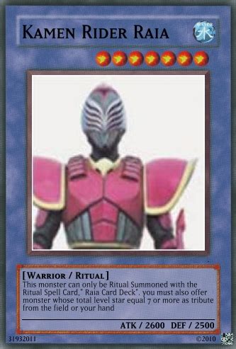 Advent beast not included (most likely sold separately). Kamen Rider Raia by Lycan93 on DeviantArt