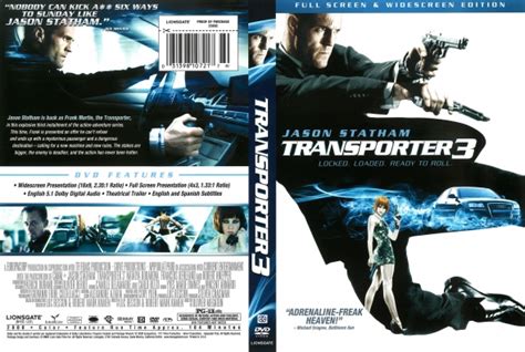 The third entry obviously had little material transporter 3 is another jason statham mindless action film, but i will admit that i have a spft spot for this actors films. CoverCity - DVD Covers & Labels - Transporter 3