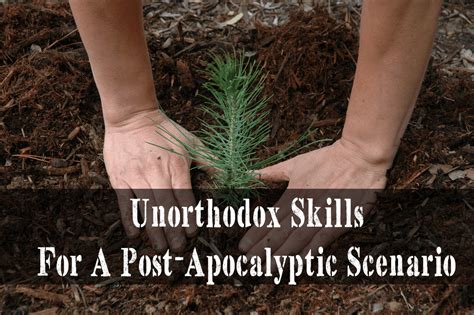 Prompt mepm post apocalyptic scenarios. Unorthodox Skills For A Post-Apocalyptic Scenario