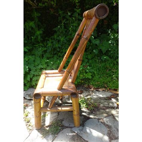 Our favorite designers often choose rattan accent chairs for their living room and family room seating to create a casual, inviting mood. 1900 Century Chinese Bamboo Chair | Chairish